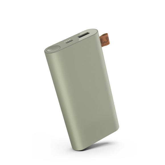 Fresh'N Rebel Powerbank 12000 mAh USB-C, Dried Green, 2PB12000DG