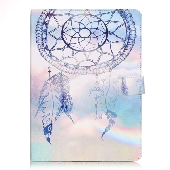 Samsung Galaxy Tab S2 9.7 Leder Tasche mit Kartenfach - Dreamcatcher
