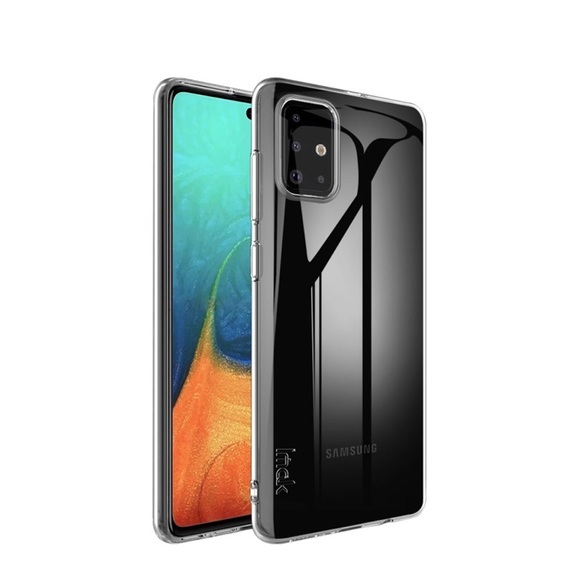 IMAK - Samsung Galaxy A71 Gummi Case Ultra Thin Hülle - Transparent