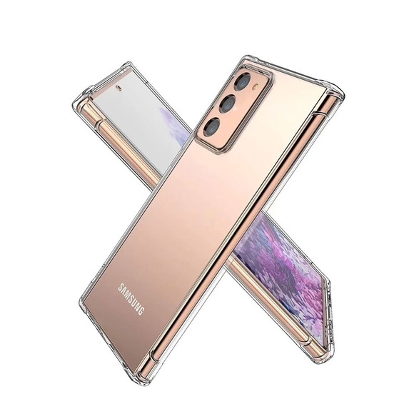 Samsung Galaxy Note 20 / 20 5G Gummi Hülle Ultra Thin 0.8 mm Air Cushion Fallschutz - Transparent