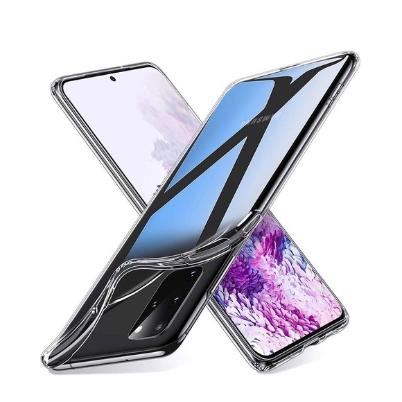 Samsung Galaxy S20+ Plus Gummi Hülle Case Slim Design - Transparent