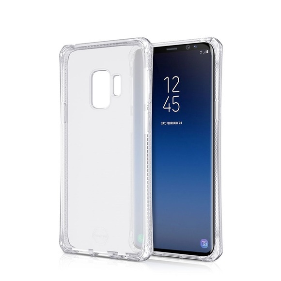 ITSkins - Samsung Galaxy S9 Spectrum Schutz Hardcase Hülle (Fallschutz 2 Meter) - Transparent