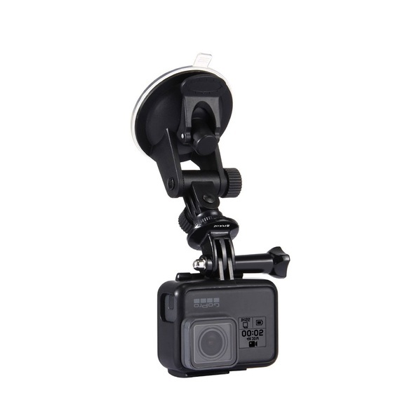 Auto KFZ Kamera Saugnapfhalterung + Stativ Adapter für GoPro Hero 7 Black / 6 Black / 5 / 4 / 3+ / 3 / 2 / 1