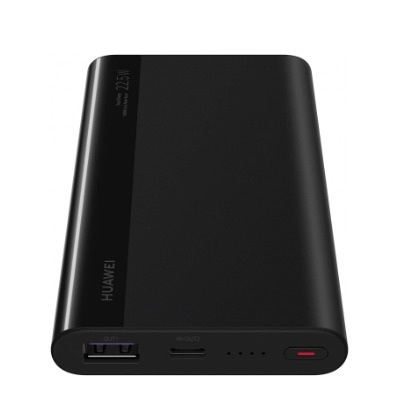 Huawei - (10000mAh) SuperCharge USB / USB C Power Bank Ladegerät (55034446) - Schwarz