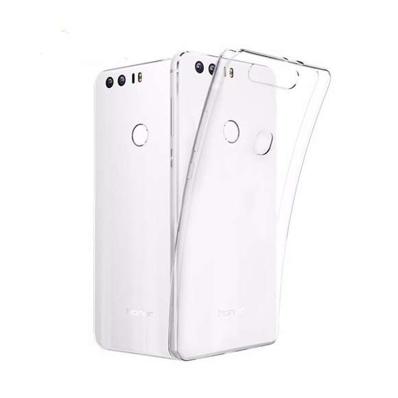 Huawei Honor 8 Gummi Case Hülle Ultra Thin 0.6 mm - Transparent