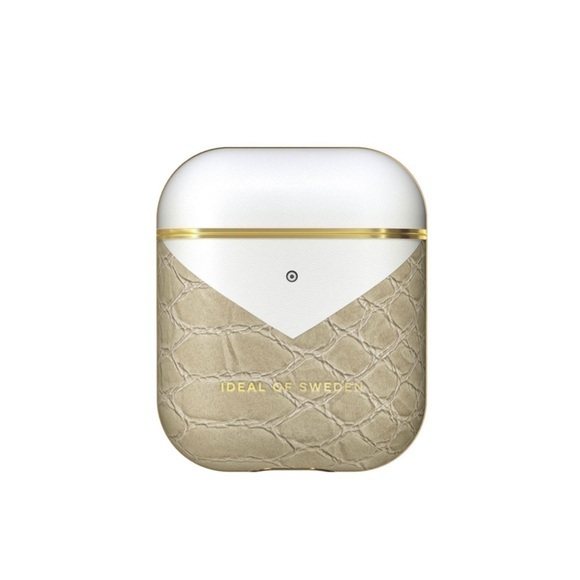 iDeal of Sweden - AirPods (1. & 2. Generation) Atelier Leder Tasche Schutzhülle Abdeckung (IDFAPC-246) - Wild Cameo