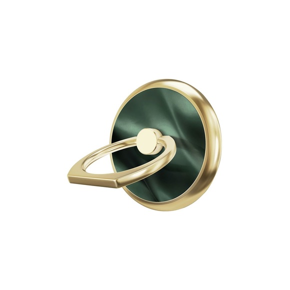 iDeal of Sweden - Magnetische Finger Griff Ring Halterung 360 Grad für Smartphones + Magneteinlage (IDMRM-154) - Emerald Satin