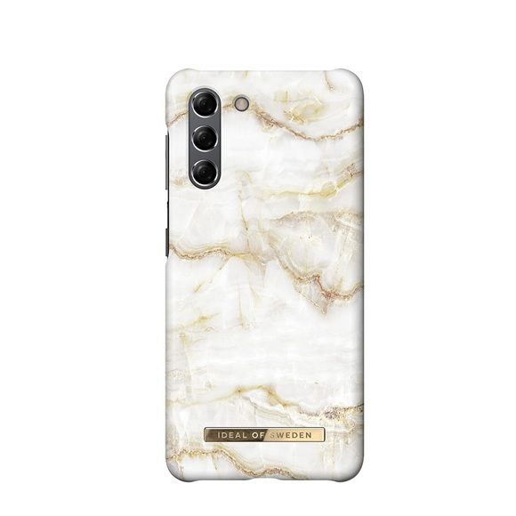 iDeal of Sweden - Samsung Galaxy S21 5G Hardcase Hülle (IDFCSS20-S21-194) - Golden Pearl Marble