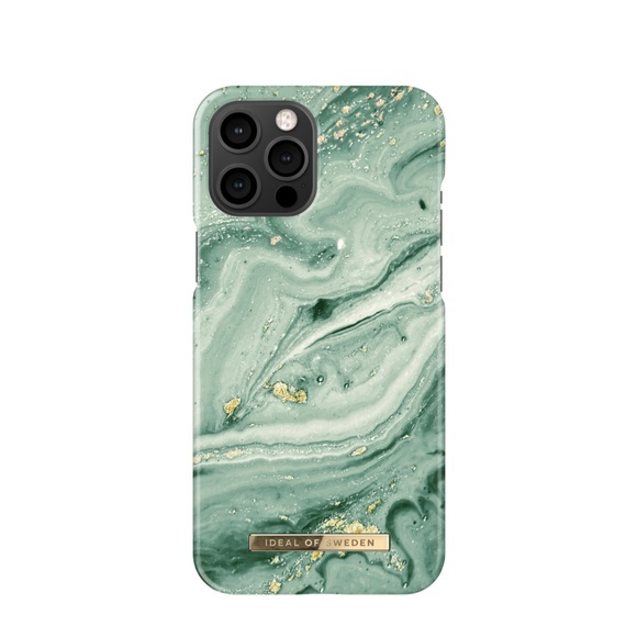 iDeal of Sweden - iPhone 12 Pro Max Hardcase Hülle (IDFCSS21-I2067-258) - Mint Swirl Marble