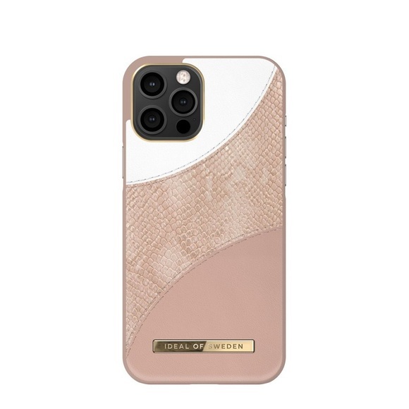 iDeal of Sweden - iPhone 12 Pro Max Hardcase Hülle Atelier Case (IDACSS21-I2067-269) - Blush Pink Snake