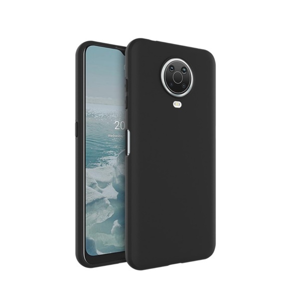 IMAK - Nokia G20 / G10 TPU Gummi Hülle Ultra Thin Schwarz (Matt)