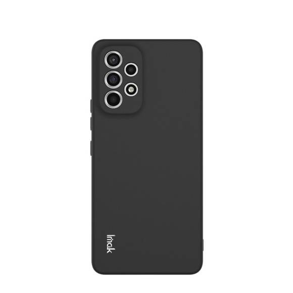 IMAK - Samsung Galaxy A53 5G Gummi Case Ultra Thin Hülle - Schwarz