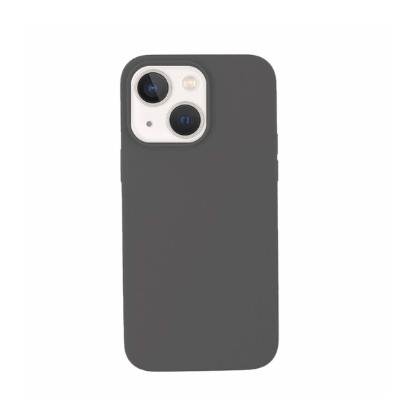 JT Berlin Steglitz Silikon Case Apple iPhone 14 Grau