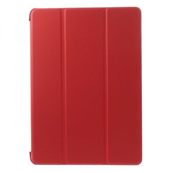 iPad Air 2 Slim Smart Cover Hülle + Hardcase - Rot / Transparent
