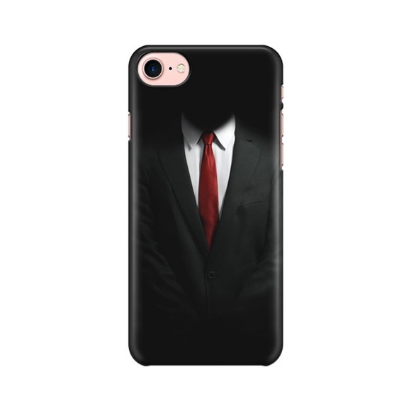 iPhone 8 / iPhone 7 Hardcase Hülle - Black Suit