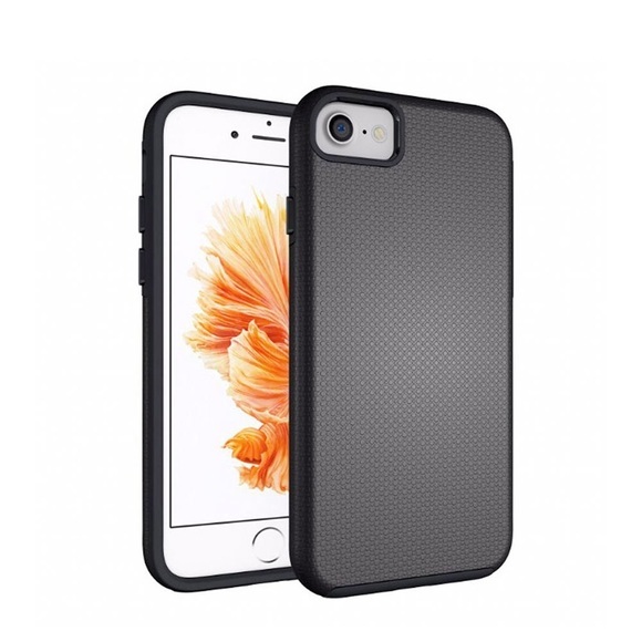 Eiger - iPhone 8 / iPhone 7 North Case Premium Hybrid Schutzhülle (EGCA00102) - Schwarz
