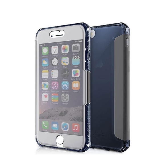 ITSkins - iPhone SE (2020) / 8 / 7 Spectra Vision Schutz Hülle (APH7-SPEVI-BLST) - Blau / Transparent
