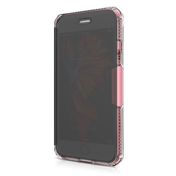 ITSkins - iPhone 8 / iPhone 7 Spectra Vision Schutz Hülle (APH7-SPEVI-LPNK) - Rosa / Transparent