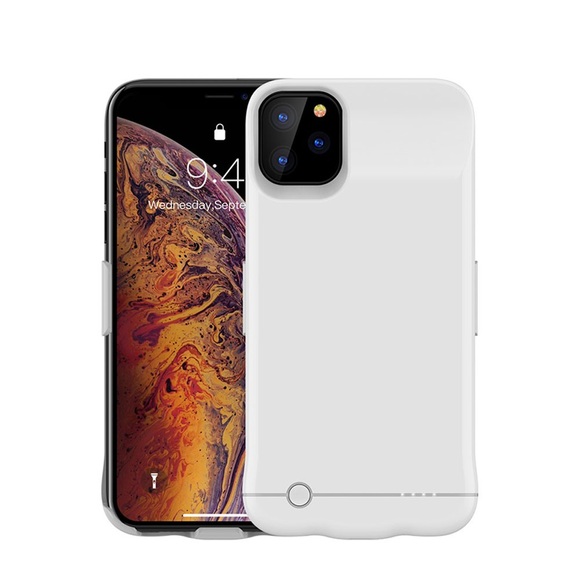 iPhone 11 Pro Backpack Akku Case (5200mAh) Schutzhülle - Weiss