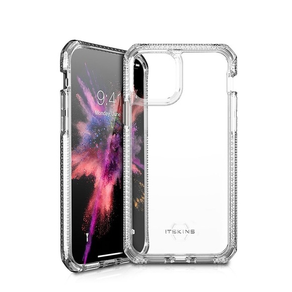 ITSkins - iPhone 12 / iPhone 12 Pro Supreme Clear Hardcase Hülle (Fallschutz 4.5 Meter) - Transparent