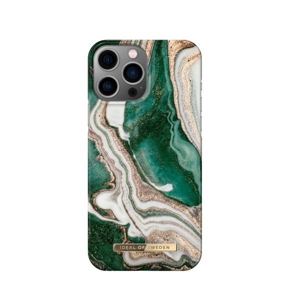 iDeal of Sweden - iPhone 13 Pro Max Hardcase Hülle (IDFCAW18-I2167-98) - Golden Jade Marble