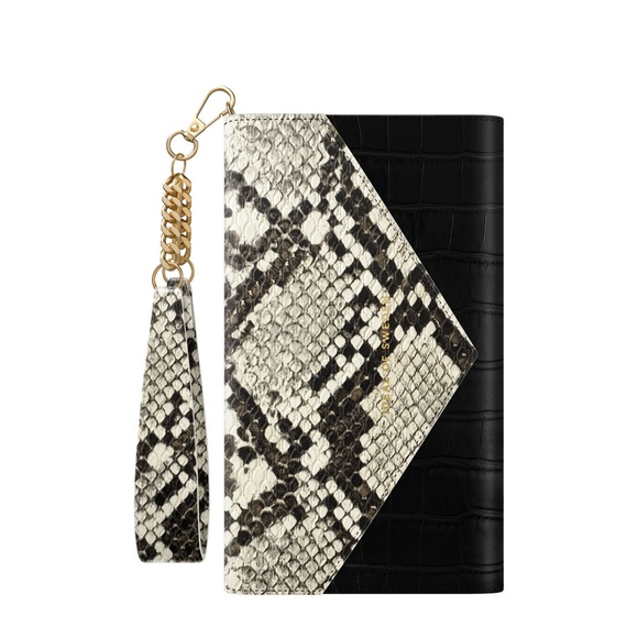 iDeal of Sweden - iPhone SE (2020) / 8 / 7 / 6S 2in1 Leder Tasche + Hülle Envelope Clutch (IDECSS20-I7-199) - Midnight Python