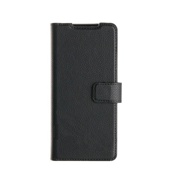 XQISIT - iPhone SE (2020) / 8 / 7 / 6S Slim Wallet Case Leder Tasche (39026) - Schwarz