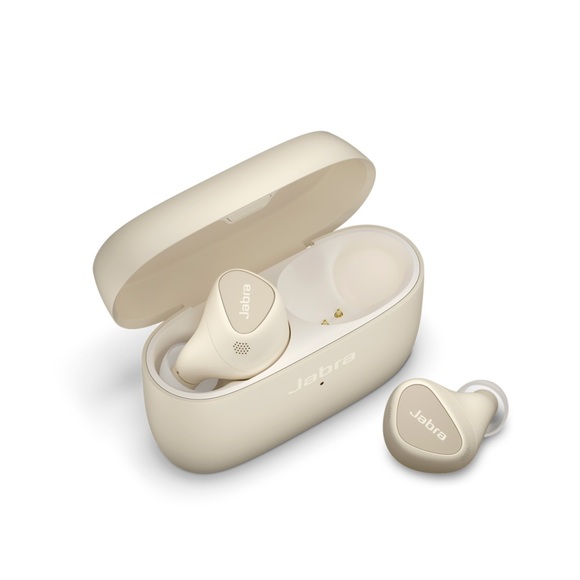 JABRA Elite 5 - True Wireless Kopfhörer (In-ear, Gold/Beige)
