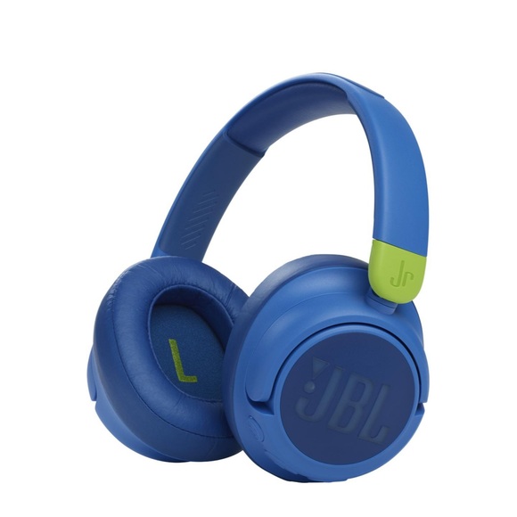 JBL JR460NC - Bluetooth Kopfhörer (Over-ear, Blau)