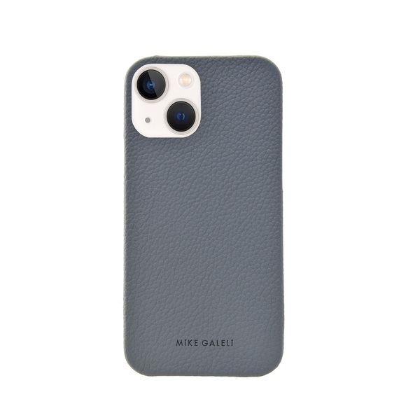 Mike Galeli - iPhone 13 Echtleder Hülle Back Case (LENNYIP13-M06) - Grau