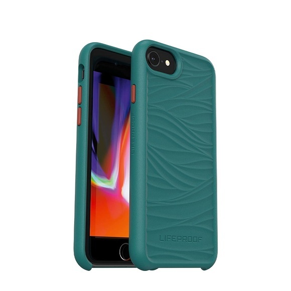 Lifeproof Wake, Schutzhülle grün/orange, iPhone SE (2020), iPhone 8, iPhone 7