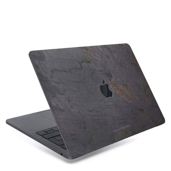 Woodcessories Mbp13(17) Ecoskin Volcano Black - Notebookhülle