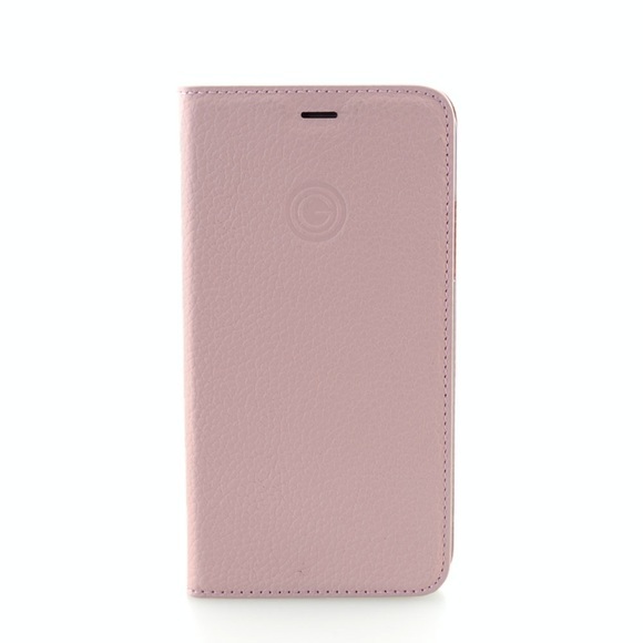 Mike Galeli - iPhone 13 Mini Echtleder Book Case Tasche Flip Cover Hand Made (MARCIP13MINI-M02) - Rosa