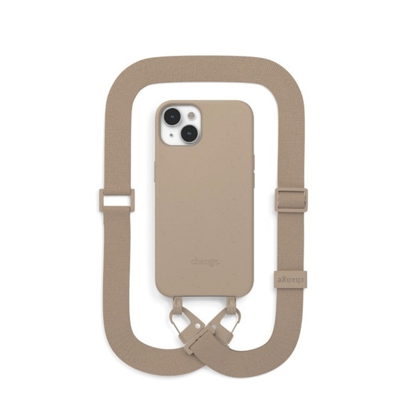 WOODCESSORIES Change Case Bio - Change Gurt für iPhone (Passend für Modell: Apple iPhone 13/14)