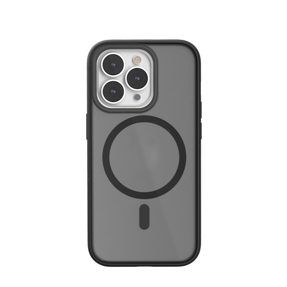 WOODCESSORIES Clear Case Magsafe - Schutzhülle (Passend für Modell: Apple iPhone 14 Pro)