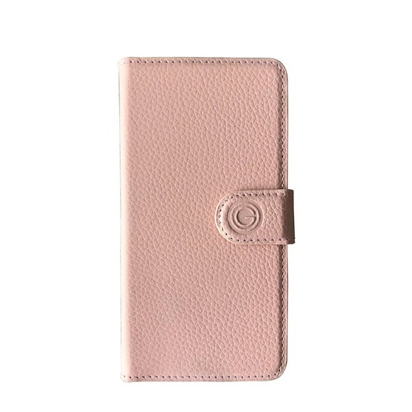 Mike Galeli - 2in1 Samsung Galaxy S22+ Plus 5G Echtleder Magnet Wallet Case Tasche Flip Cover (JOSSS22P-M02) - Rosa