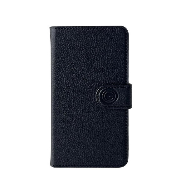 Mike Galeli - 2in1 Samsung Galaxy S23 5G Echtleder Magnet Wallet Case Tasche Flip Cover (JOSSS23-M01) - Schwarz
