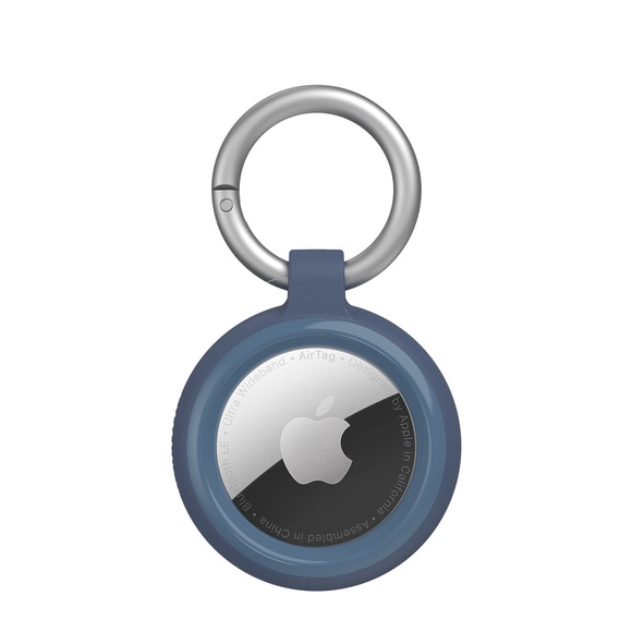 Otterbox - Apple AirTag Anhänger Sleek Case Hülle Schlüsselanhänger + Schlüsselring (77-86923) - Blau