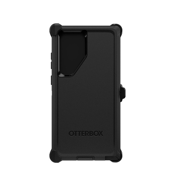Otterbox - Samsung Galaxy S23 Ultra 5G Outdoor Schutz Hülle Defender Series + Holster (77-91057) - Schwarz