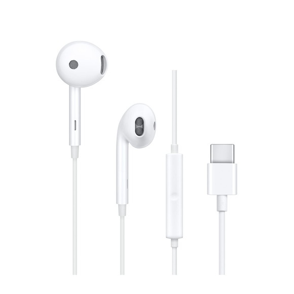 Oppo - MH135 In-Ear Kopfhörer USB C Anschluss + Mikrofon - Weiss