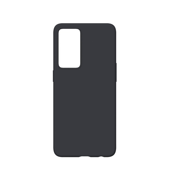 Oppo - Reno8 Lite Protective Case Silikon Hardcase Hülle (3063024) - Schwarz