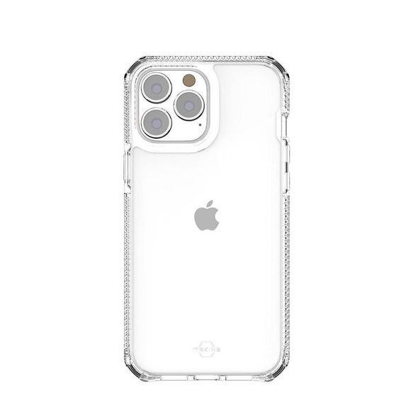 ITSkins - iPhone 13 Supreme Clear Hardcase Hülle Antimikrobiell (Fallschutz 4.5 Meter) - Transparent