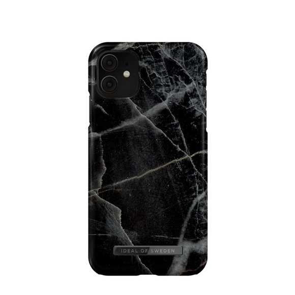 iDeal of Sweden - iPhone 11 / iPhone Xr Hardcase Hülle (IDFCAW21-I1961-358) - Black Thunder Marble