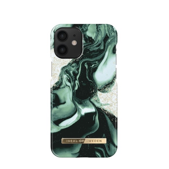 iDeal of Sweden - iPhone 12 Mini Hardcase Hülle (IDFCAW21-I2054-320) - Golden Olive Marble