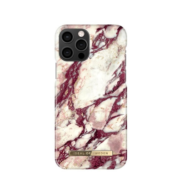 iDeal of Sweden - iPhone 12 / iPhone 12 Pro Hardcase Hülle (IDFCMR21-I2061-378) - Calacatta Ruby Marble