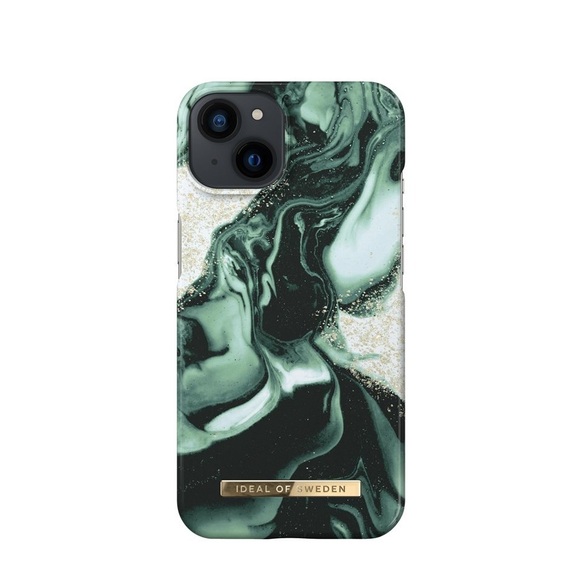 iDeal of Sweden - iPhone 13 Hardcase Hülle (IDFCAW21-I1261-320) - Golden Olive Marble
