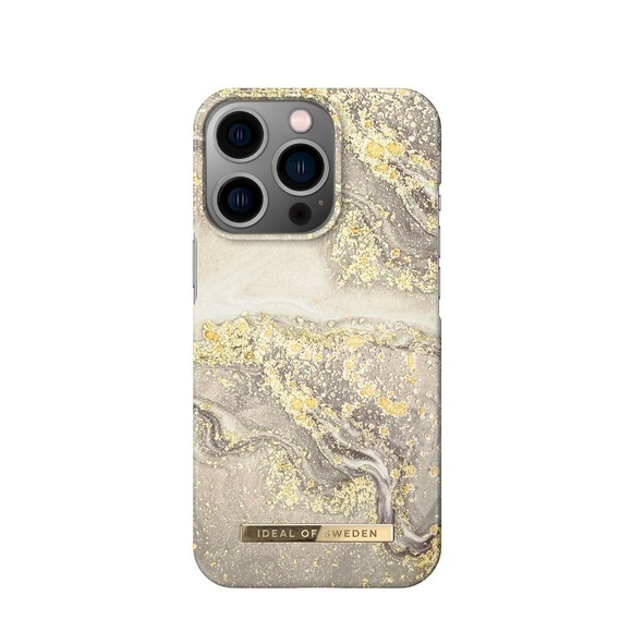 iDeal of Sweden - iPhone 13 Pro Hardcase Hülle (IDFCSS19-I2161P-121) - Sparkle Greige Marble