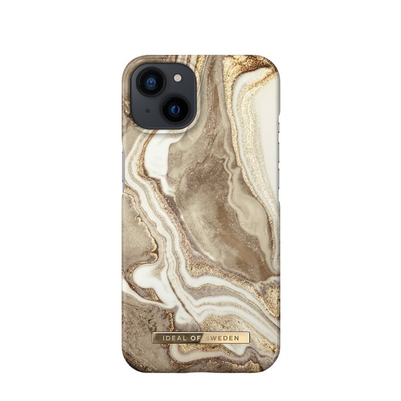 iDeal of Sweden - iPhone 14 / iPhone 13 Hardcase Hülle (IDFCGM19-I2261-164) - Golden Sand Marble