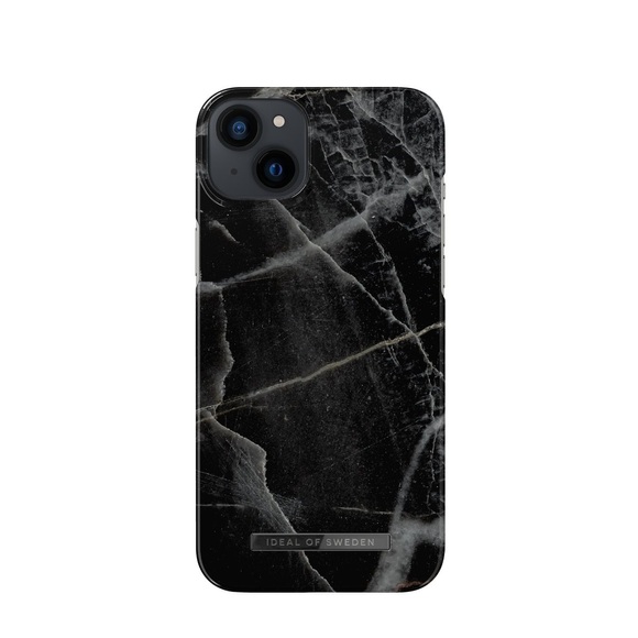 iDeal of Sweden - iPhone 14 Plus Hardcase Hülle (IDFCAW21-I2267-358) - Black Thunder Marble