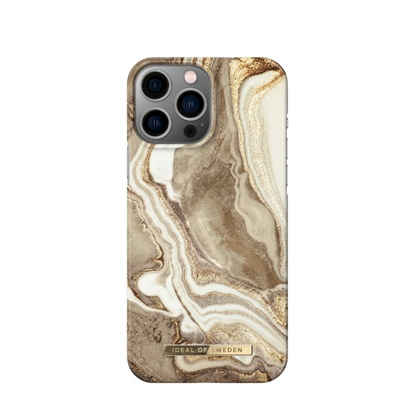 iDeal of Sweden - iPhone 14 Pro Max Hardcase Hülle (IDFCGM19-I2267P-164) - Golden Sand Marble